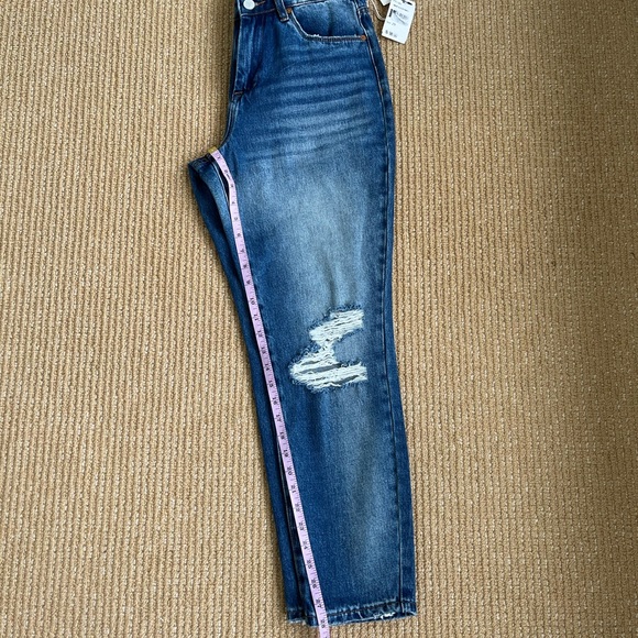 Blank Nyc The Ludlow Smart Aleck Crop Girlfriend Jean 03YL1385 SZ 29 Mom jeans - Picture 8 of 16